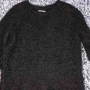 Justice black sweater